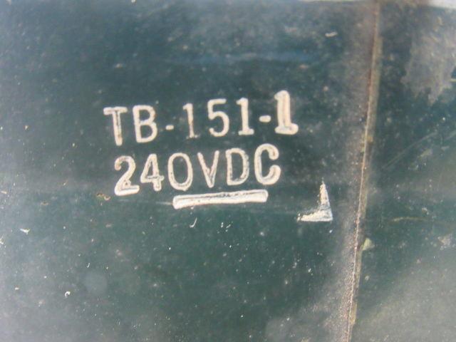 Commander TB-151-1 240VDC Coil