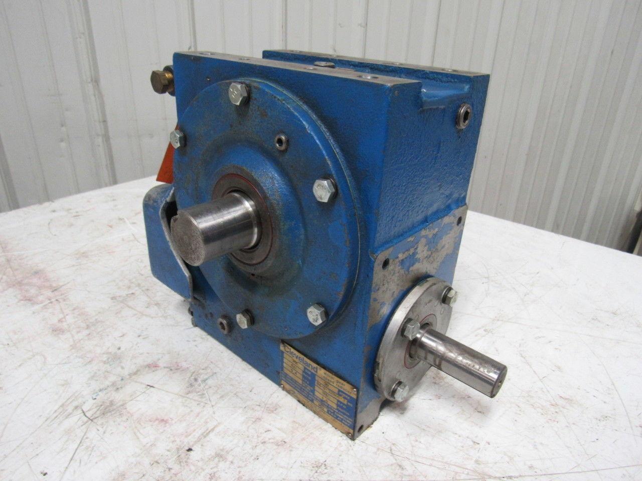 Cleveland 84-0-32868-3 Size 35E Series 39 Worm Gear Speed Reducer 5 X 1 Ratio
