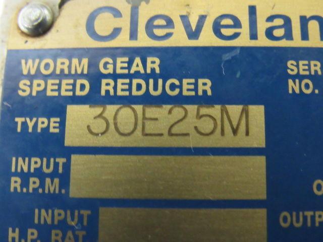 Cleveland 30E25M  Worm Gear Speed Reducer 5A-1 Ratio