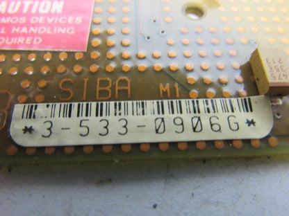 Cincinnati Milacron SIBA 3-533-0906G Rev + Communications Board Card Sabre CNC