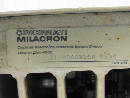 Cincinnati Milacron Acramatic 850SX Controller From a Sabre CNC