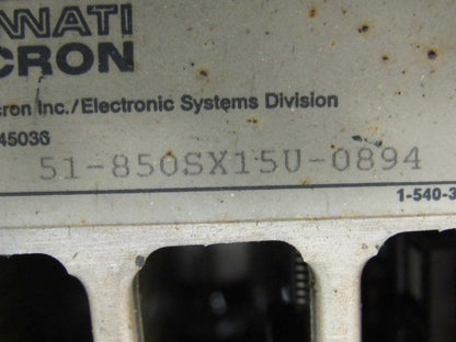Cincinnati Milacron Acramatic 850SX Controller From a Sabre CNC
