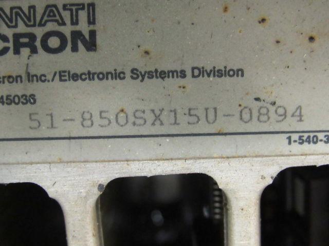 Cincinnati Milacron Acramatic 850SX Controller From a Sabre CNC
