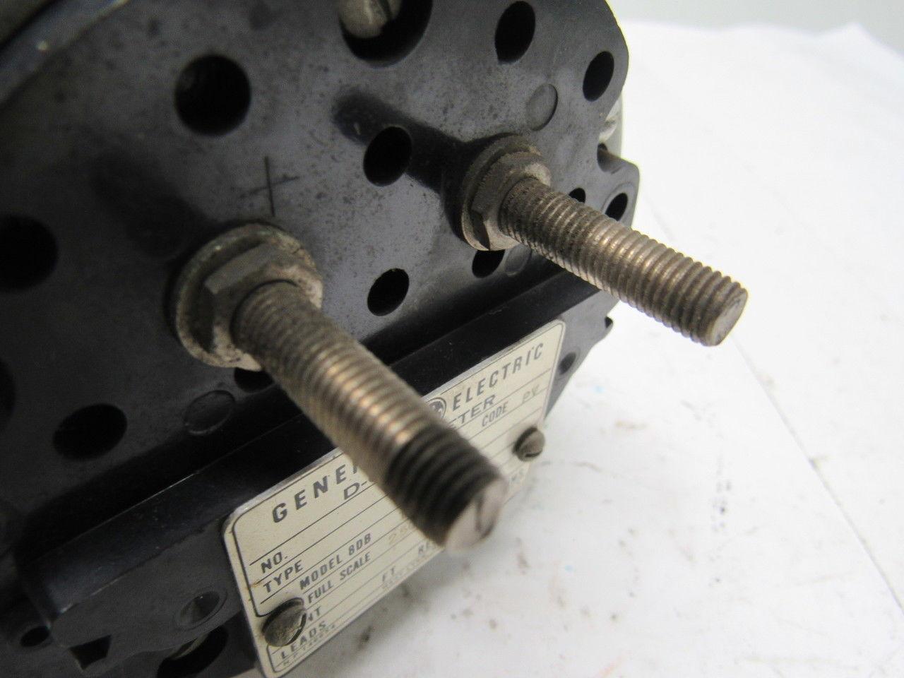 Yokogawa/GE Type 8DB DC Ammeter 40-0-20 Lower/Raise Scale 250-0-250uA Range