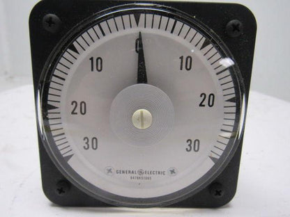 Yokogawa/GE Type DB-18 DC Ammeter 40-0-20 Lower/Raise Scale 250-0-250uA Range
