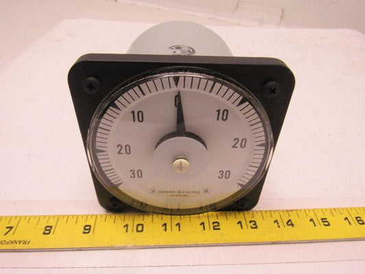Yokogawa/GE Type DB-18 DC Ammeter 40-0-20 Lower/Raise Scale 250-0-250uA Range