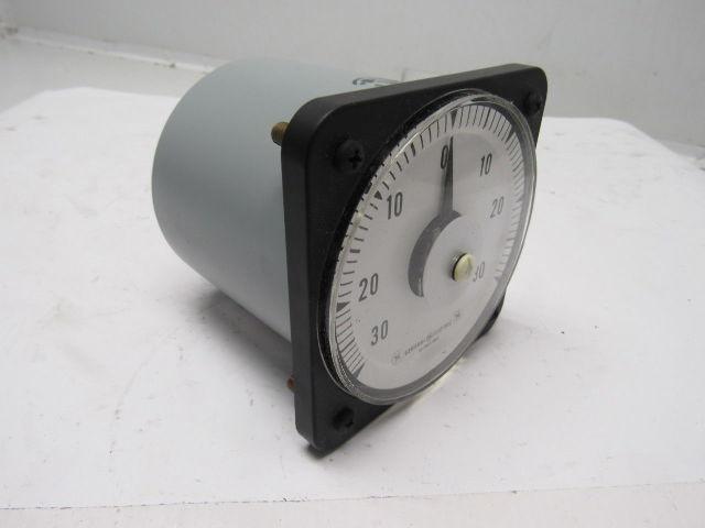 Yokogawa/GE Type DB-18 DC Ammeter 40-0-20 Lower/Raise Scale 250-0-250uA Range