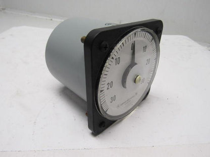 Yokogawa/GE Type DB-18 DC Ammeter 40-0-20 Lower/Raise Scale 250-0-250uA Range