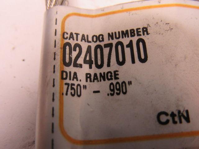 Hubbell Kellems 02407010 Strain Relief Support Grip Stainless Steel 0.75"- 0.99"