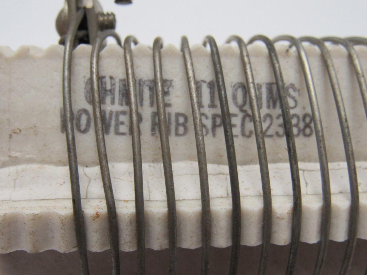 Ohmite Spec-2338 Power-Rib High Current Low-Ohms  Resistor 11 Ohms New