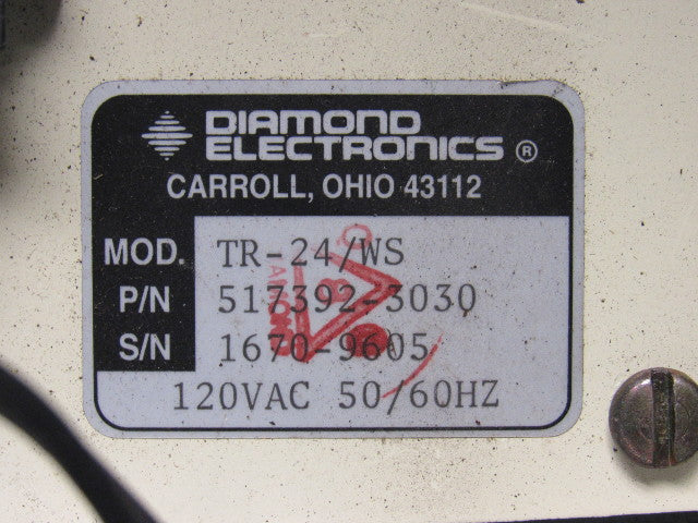 Diamond Electrotonic Co. 517392-3030 TR-24/WS Control Box Assembly Unit