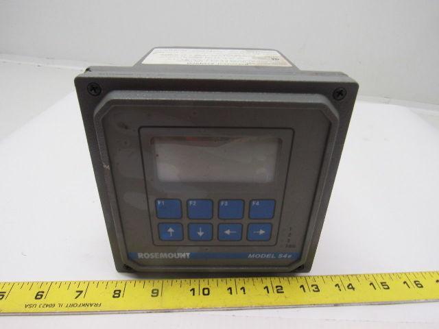 Rosemount 54EPH/ORP-02-09 Analyzer Controller 24VDC