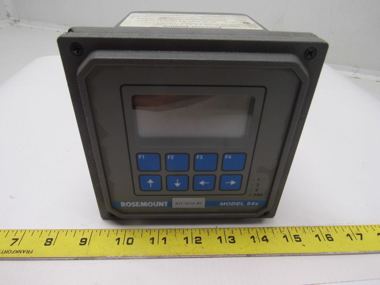 Rosemount 54EPH/ORP-02 Analyzer Controller 24VDC