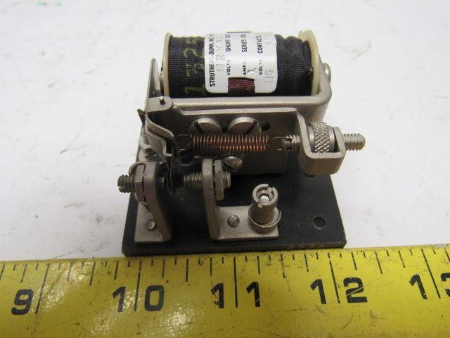Struthers Dunn 112XAX229 Dunco Relay 115V 1A 60HZ AC Contacts