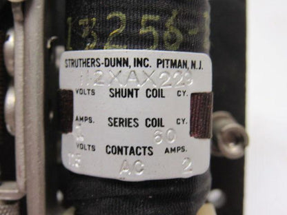 Struthers Dunn 112XAX229 Dunco Relay 115V 1A 60HZ AC Contacts