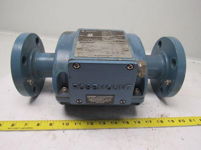 Rosemount 8701TNA020S1 2" Magnetic Flow Tube Flanged Sensor