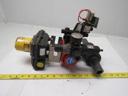 Asahi/America B79M2PFSW115A 1" Valve Pneumatic Actuator Assembly Spring Return