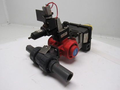 Asahi/America B79M2PFSW115A 1" Valve Pneumatic Actuator Assembly Spring Return