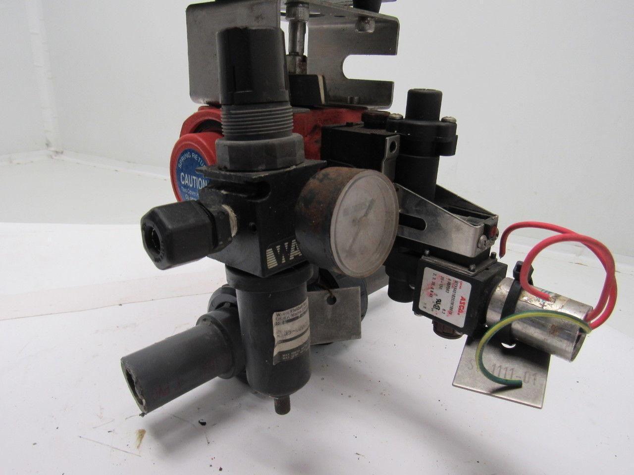 Asahi/America B79M2PFSW115A 1" Valve Pneumatic Actuator Assembly Spring Return