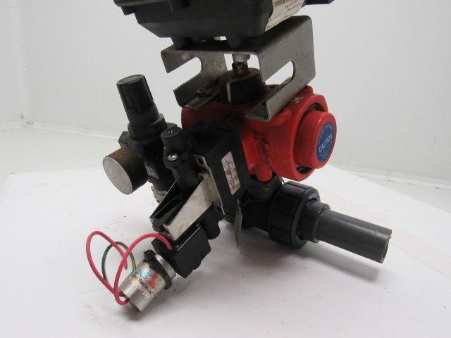 Asahi/America B79M2PFSW115A 1" Valve Pneumatic Actuator Assembly Spring Return