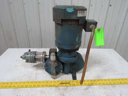 Milton Roy FR-121-117 Controlled Volume Pump 5.1GPH @ 925PSI 1/4HP 1PH 115/230V