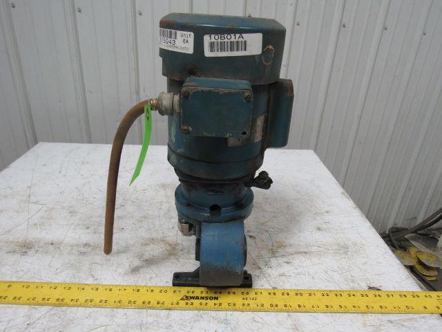 Milton Roy FR-121-117 Controlled Volume Pump 5.1GPH @ 925PSI 1/4HP 1PH 115/230V