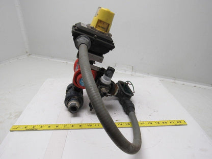 Ashi/America B79PFSW115AST 1" Valve Pneumatic Actuator Assembly Spring Return