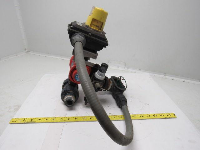 Ashi/America B79PFSW115AST 1" Valve Pneumatic Actuator Assembly Spring Return