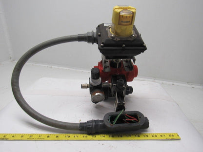 Ashi/America B79PFSW115AST 1" Valve Pneumatic Actuator Assembly Spring Return