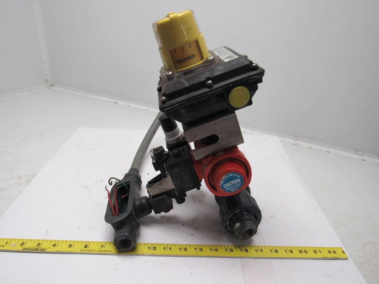 Ashi/America B79PFSW115AST 1" Valve Pneumatic Actuator Assembly Spring Return