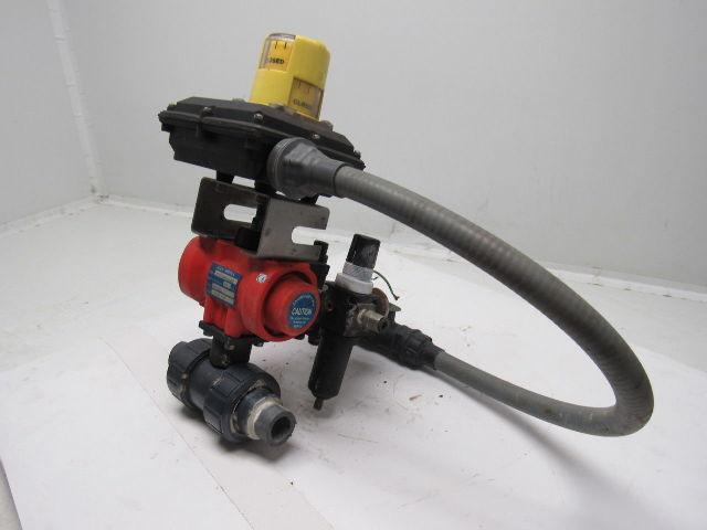 Ashi/America B79PFSW115AST 1" Valve Pneumatic Actuator Assembly Spring Return
