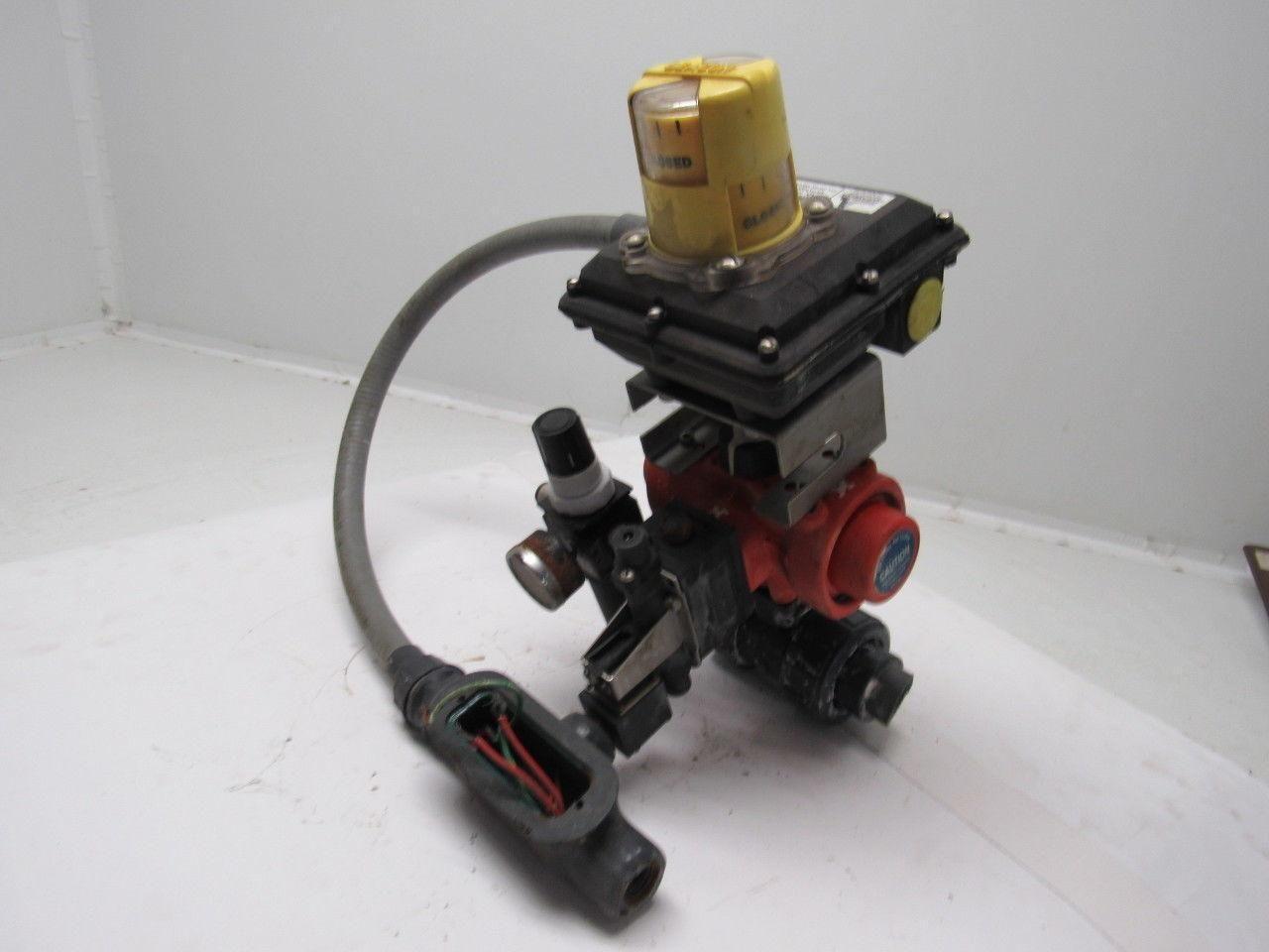 Ashi/America B79PFSW115AST 1" Valve Pneumatic Actuator Assembly Spring Return