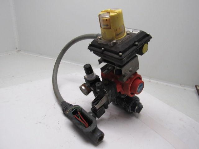 Ashi/America B79PFSW115AST 1" Valve Pneumatic Actuator Assembly Spring Return