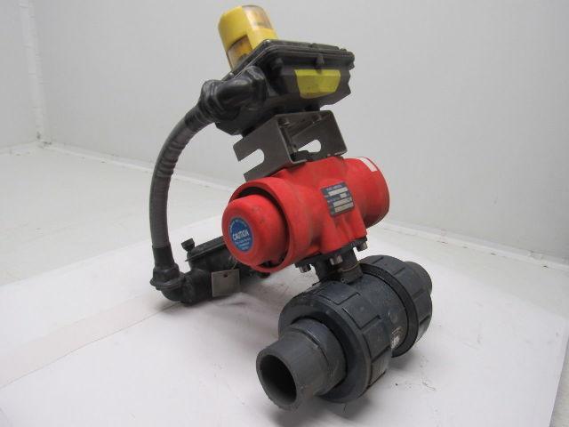 Ashi/America 2" Valve Pneumatic Actuator Assembly Spring Return