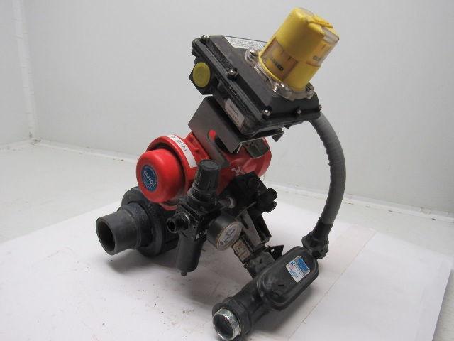 Ashi/America 2" Valve Pneumatic Actuator Assembly Spring Return