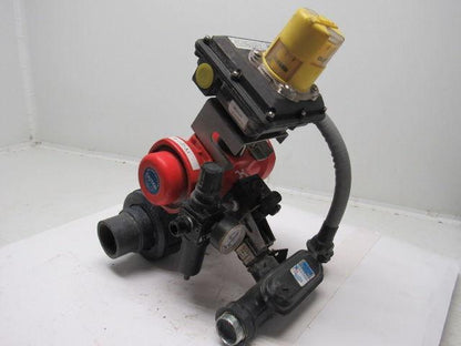 Ashi/America 2" Valve Pneumatic Actuator Assembly Spring Return