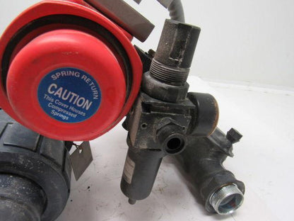 Ashi/America 2" Valve Pneumatic Actuator Assembly Spring Return