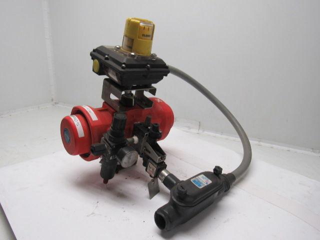 Ashi/America Pneumatic Actuator Air To Spring Max 120 Psi 620 lb
