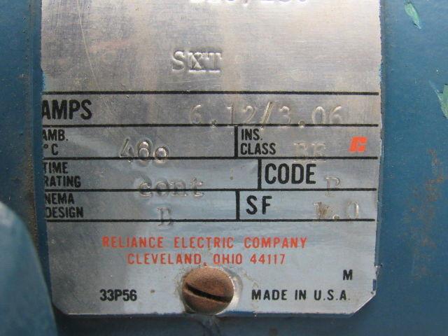 Reliance Electric C56E3676N PE 1/3HP 1PH 115/230V 1725RPM Electric Motor