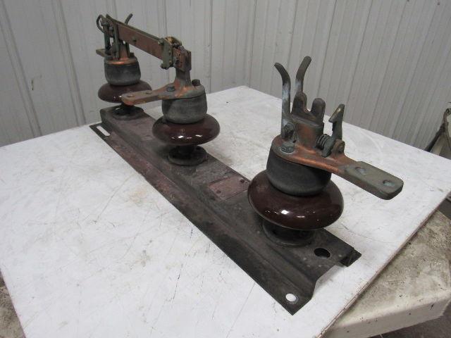 Westinghouse Large Vintage Double Throw Knife Switch Steam Punk Wall Hanger