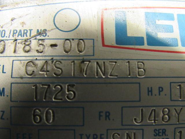Leeson Electric C4S17NZ1B 1/3HP 1PH 115/230V 1725RPM Electric Motor