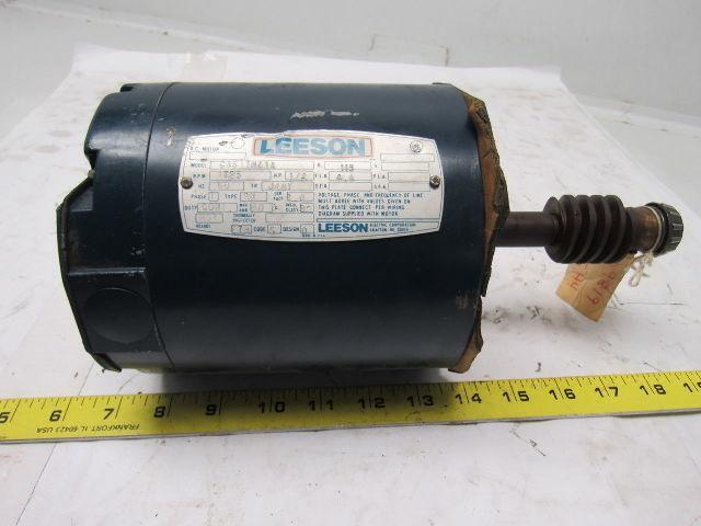 Leeson Electric C4S17NZ1A 1/3HP 1PH 115/230V 1725RPM Electric Motor