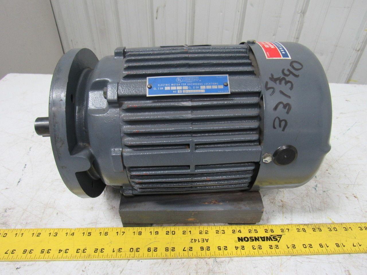Magnetek Louis Allis 6-960042-40 .5/3HP 90/460V 3PH 1755RPM Electric Motor 184TC