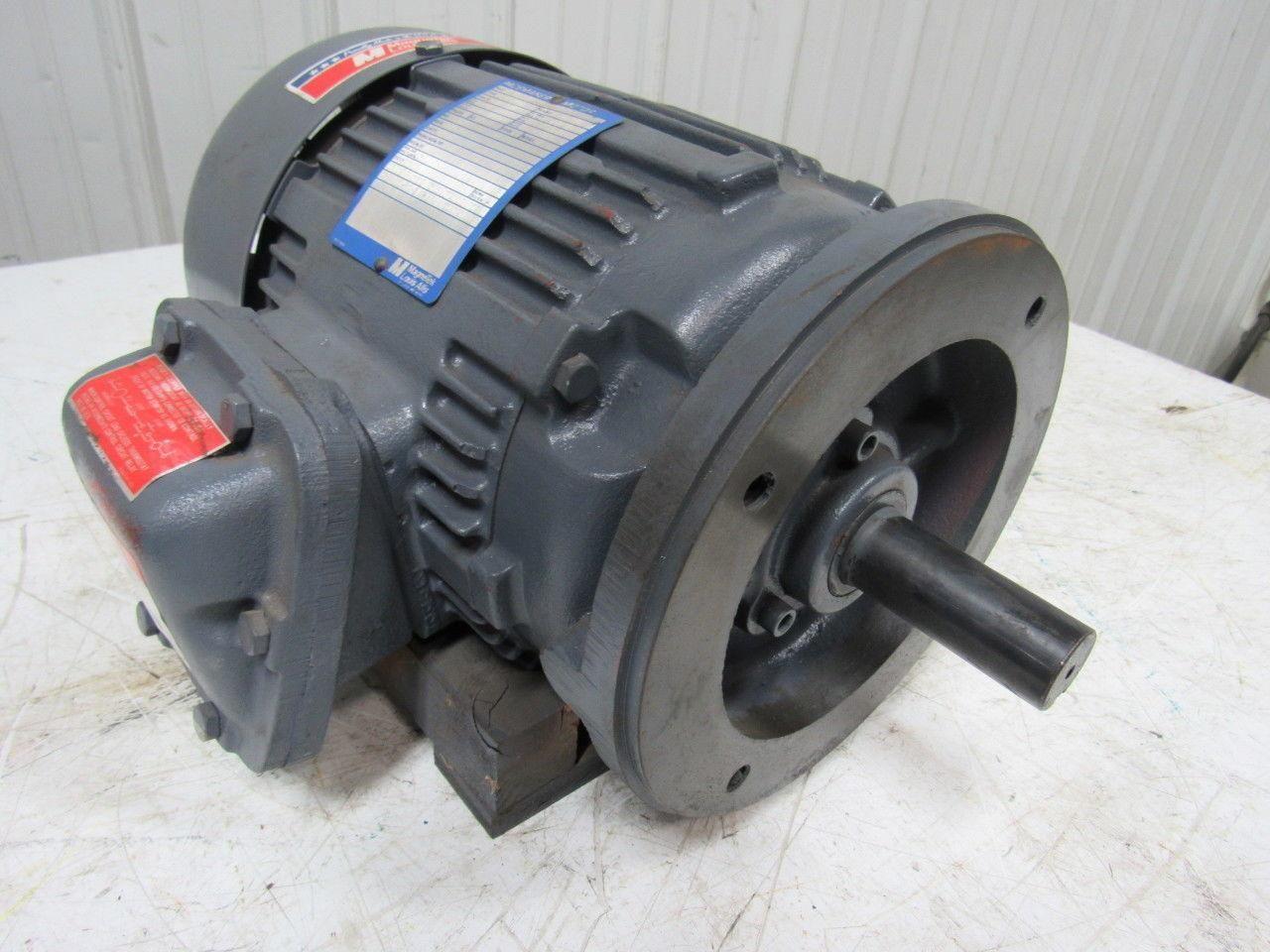 Magnetek Louis Allis 6-960042-40 .5/3HP 90/460V 3PH 1755RPM Electric Motor 184TC