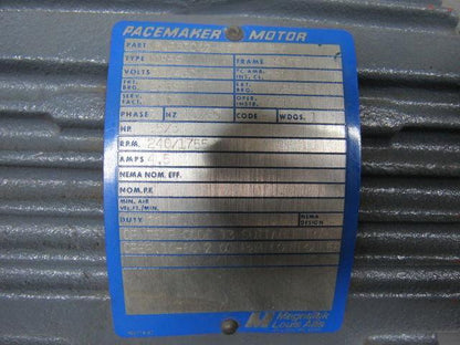 Magnetek Louis Allis 6-960042-40 .5/3HP 90/460V 3PH 1755RPM Electric Motor 184TC