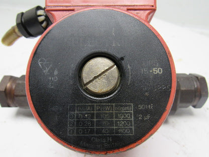 Grundfos 15-50 Selectric Pump UPS 1" NPT