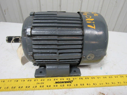 Louis Allis 3M33370002 5HP 3Ph 1740 RPM 230/460V Electric Motor 184T Frame