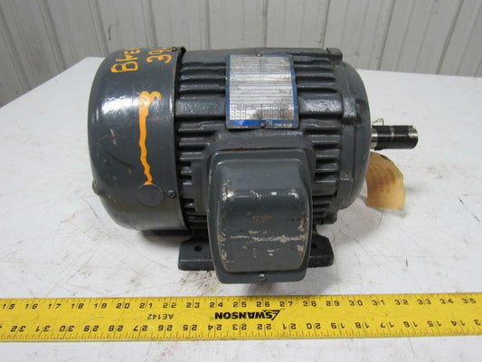 Louis Allis 3M33370002 5HP 3Ph 1740 RPM 230/460V Electric Motor 184T Frame