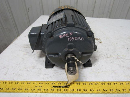 Louis Allis 3M33370002 5HP 3Ph 1740 RPM 230/460V Electric Motor 184T Frame