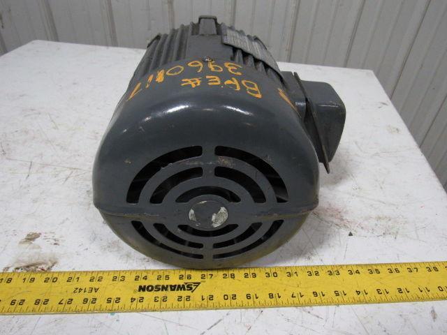 Louis Allis 3M33370002 5HP 3Ph 1740 RPM 230/460V Electric Motor 184T Frame
